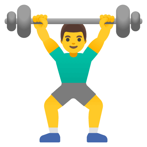 Man Lifting Weights