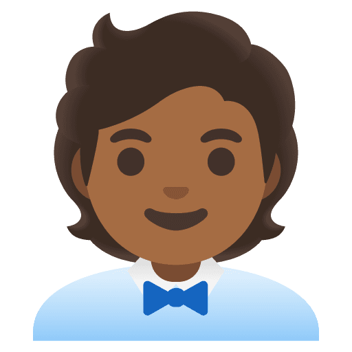 Office Worker: Medium-dark Skin Tone