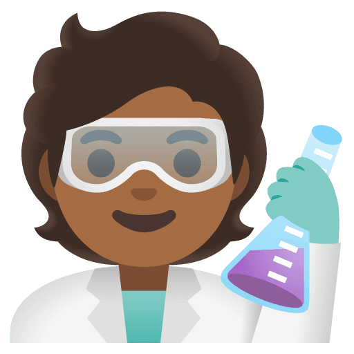 Scientist: Medium-dark Skin Tone