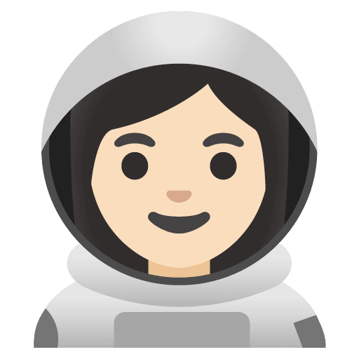 Astronot Wanita: Kulit Cerah