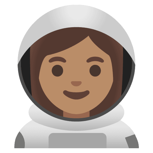 Astronot Wanita: Kulit Sedang