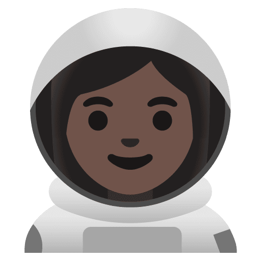 Astronot Wanita: Kulit Gelap