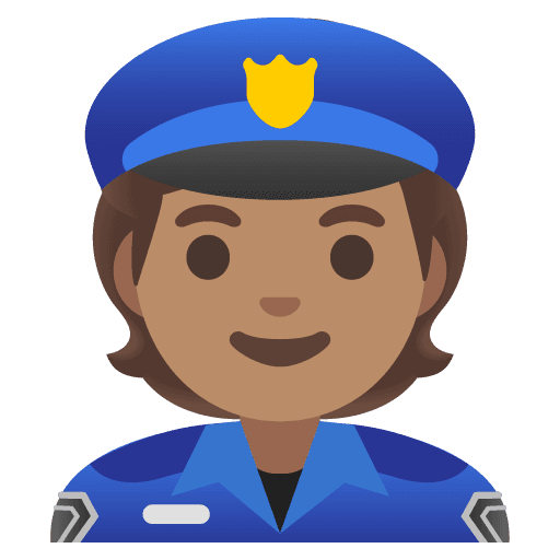 Police Officer: Medium Skin Tone