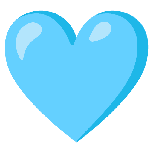 Light Blue Heart