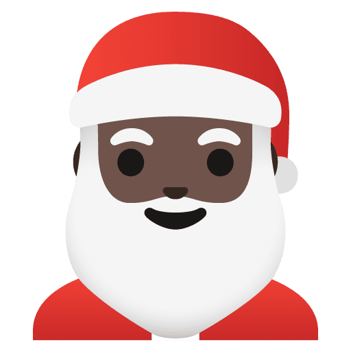 Santa Claus: Dark Skin Tone