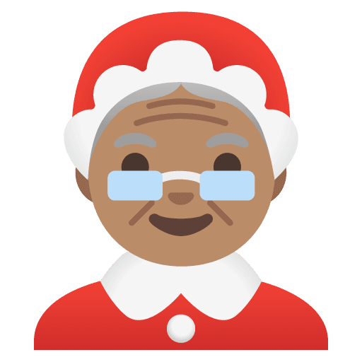 Mrs. Claus: Medium Skin Tone