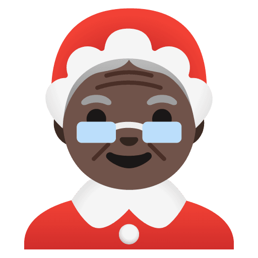 Mrs. Claus: Dark Skin Tone