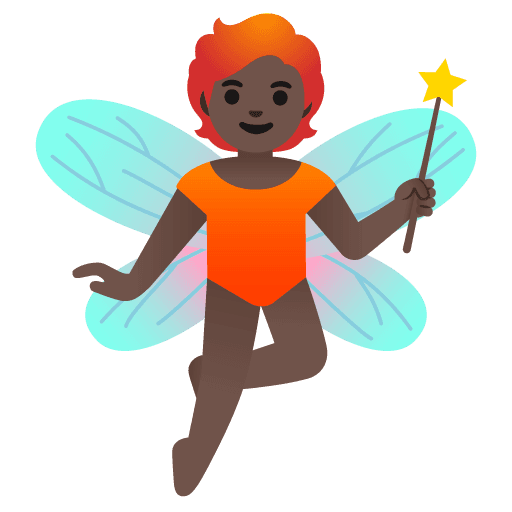 Fairy: Dark Skin Tone