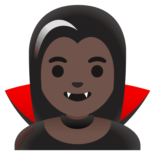 Woman Vampire: Dark Skin Tone