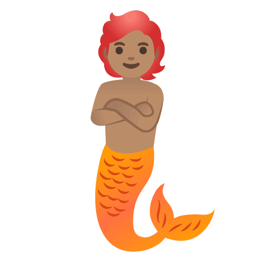 Merperson: Medium Skin Tone