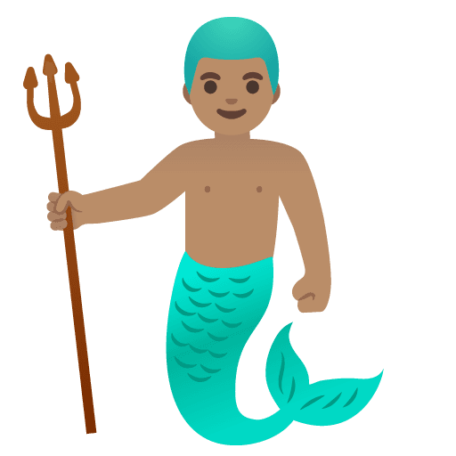 Merman: Medium Skin Tone