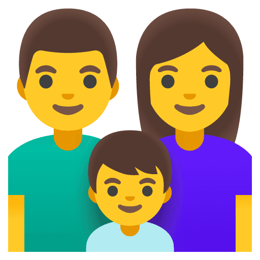 Family: Man, Woman, Boy