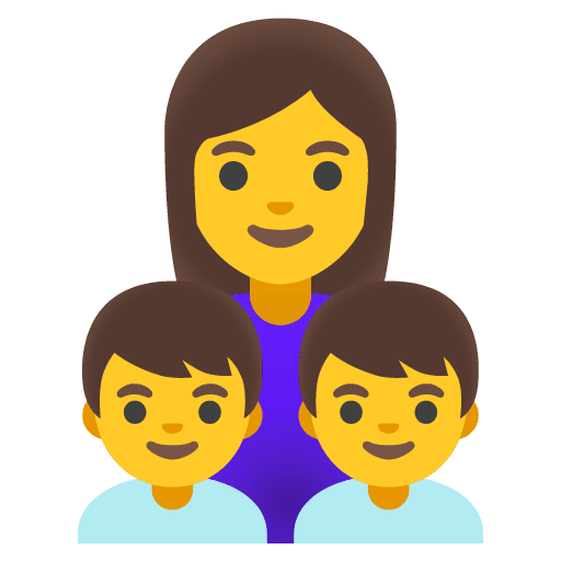 Family: Woman, Boy, Boy