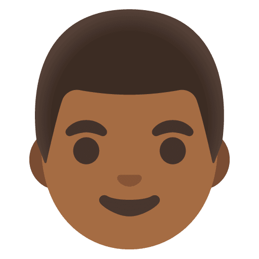 Man: Medium-dark Skin Tone