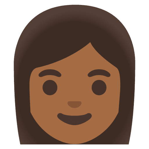 Woman: Medium-dark Skin Tone