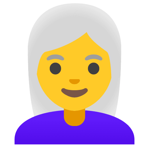 Woman: White Hair