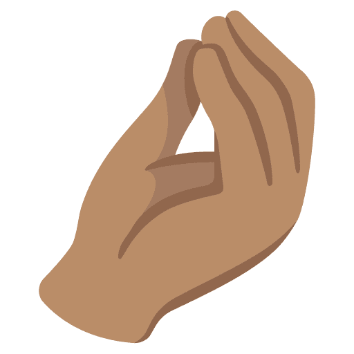 Pinched Fingers: Medium Skin Tone