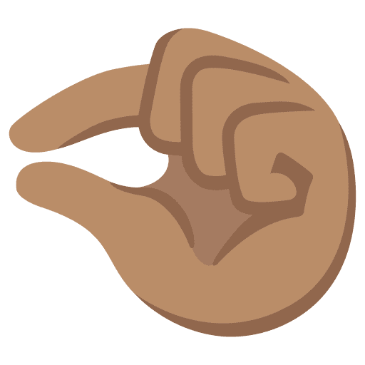 Pinching Hand: Medium Skin Tone