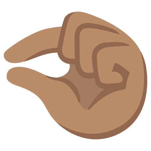 Tangan Mencubit: Kulit Sedang