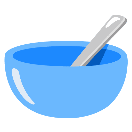 Bowl with Spoon