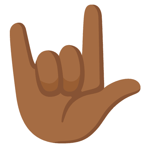Tangan Metal: Kulit Gelap-Sedang
