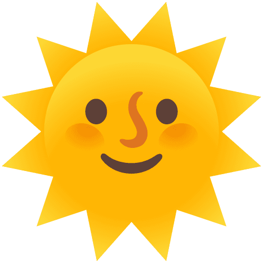 Sun with Face