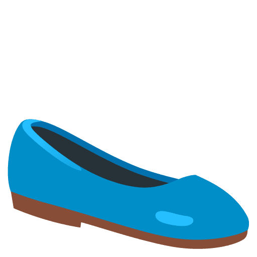 Sepatu datar