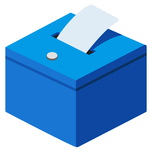 Ballot Box with Ballot