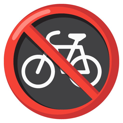 Dilarang Bersepeda