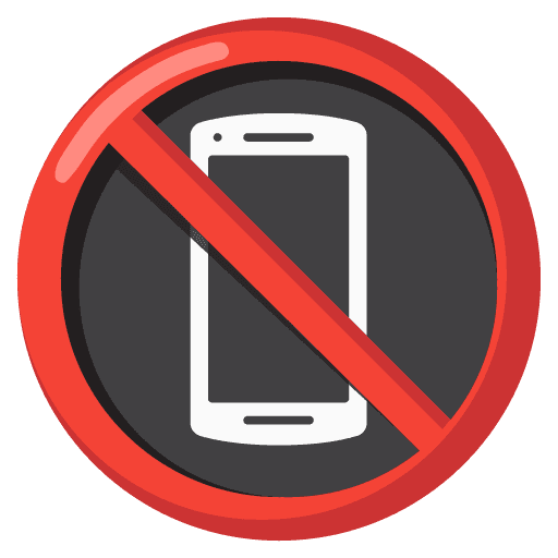 No Mobile Phones