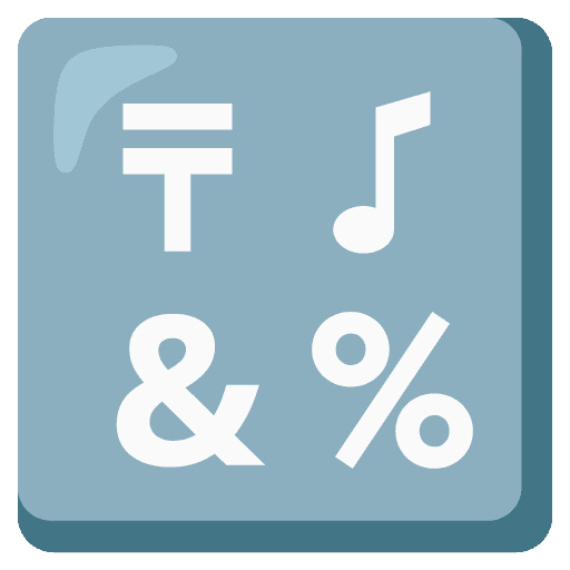 Input Symbols