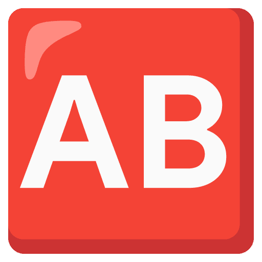 AB Button (blood Type)