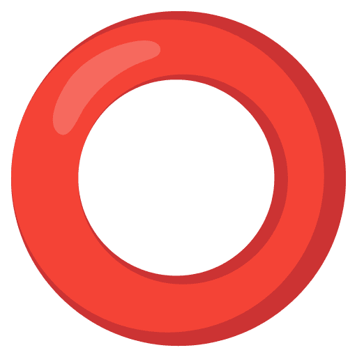Lingkaran Merah Kosong
