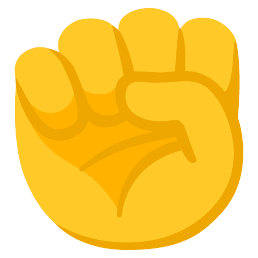 Tangan Mengepal ke Atas