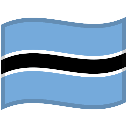 Flag: Botswana