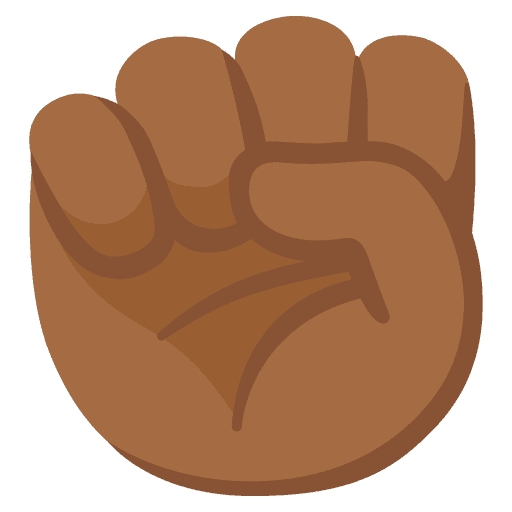 Raised Fist: Medium-dark Skin Tone