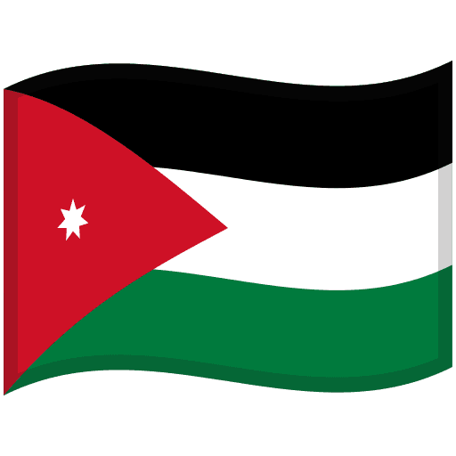 Bendera: Yordania