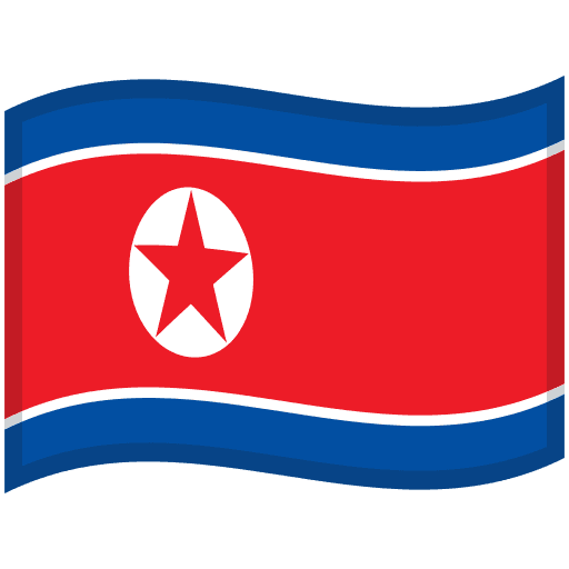 Bendera: Korea Utara