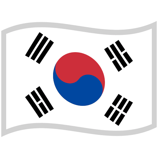 Flag: South Korea