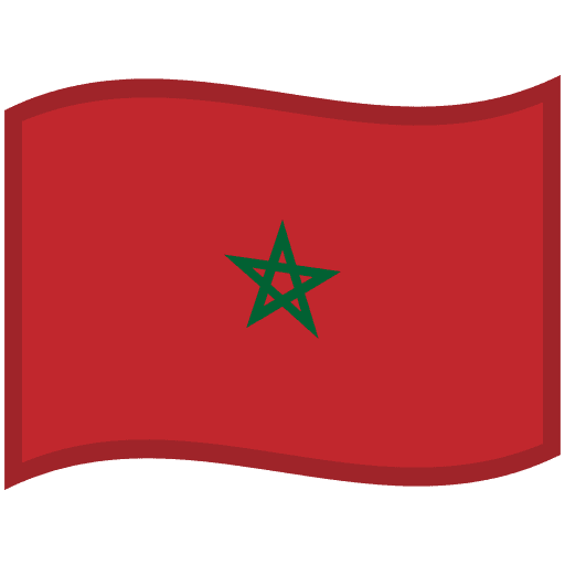 Flag: Morocco