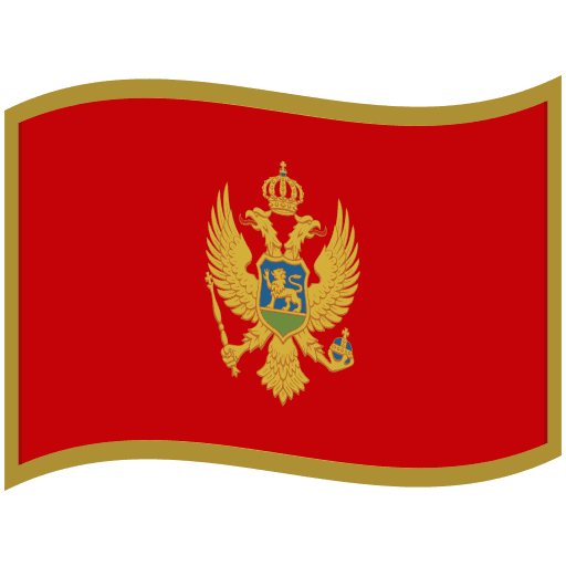 Flag: Montenegro