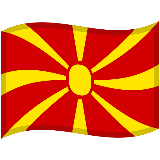 Flag: North Macedonia