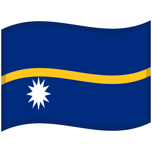 Flag: Nauru