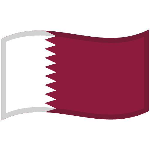 Flag: Qatar