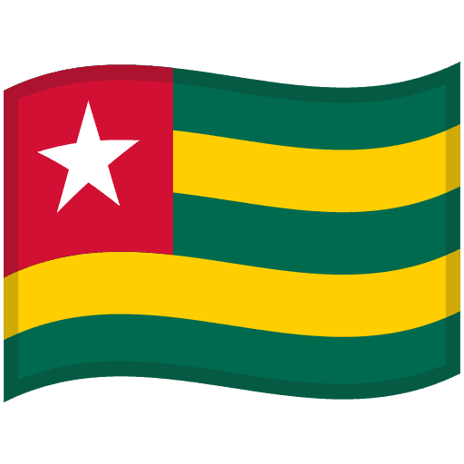 Flag: Togo