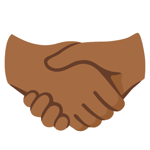Handshake: Medium-dark Skin Tone