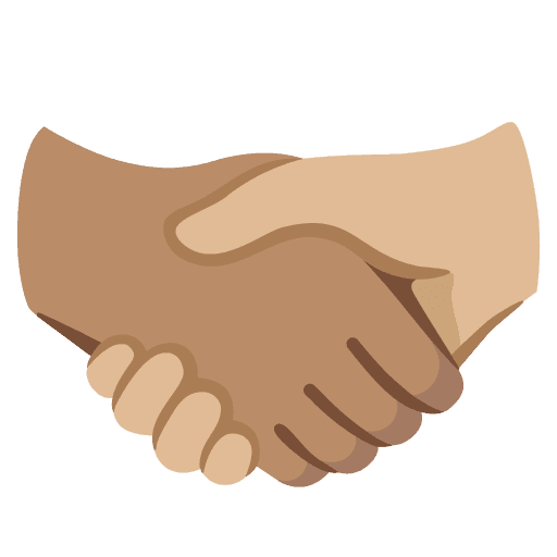 Handshake: Medium Skin Tone, Medium-light Skin Tone