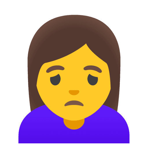 Woman Frowning