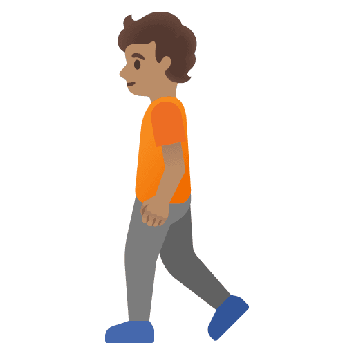 Orang Berjalan Kaki: Kulit Sedang