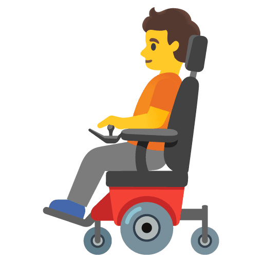 Orang dengan Kursi Roda Bermotor